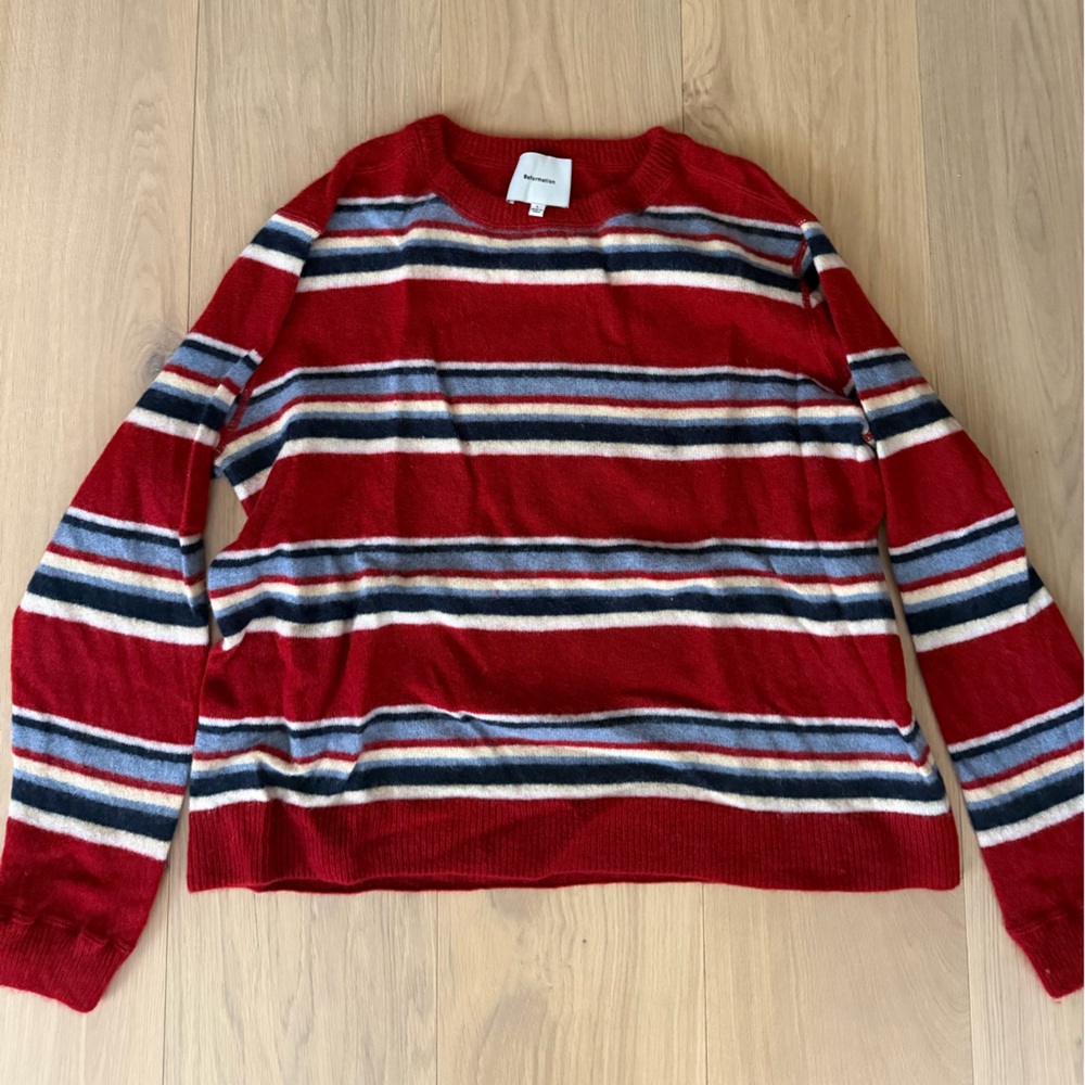 Reformation Cashmere Boyfriend Sweater